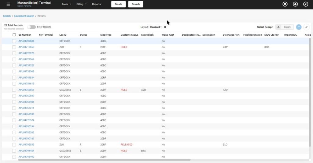 Comprehensive Inventory Control in Mainsail 10 - Tideworks