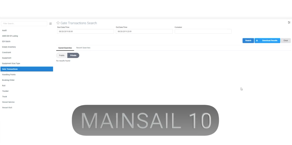 Mainsail 10 3rd Party Integrations