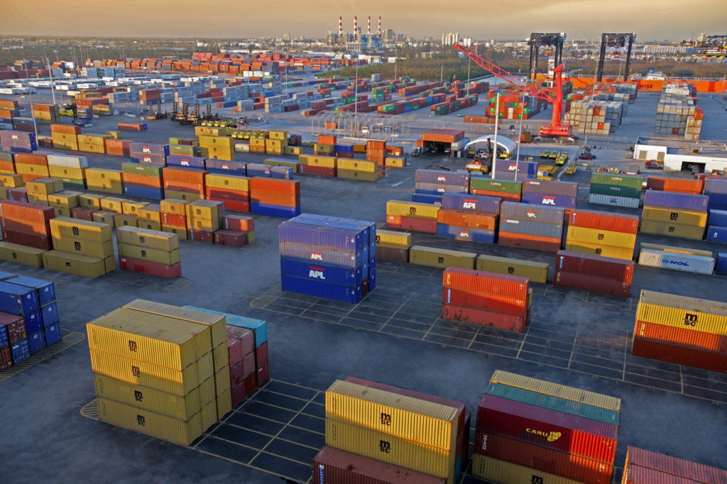 Marine Port Containers
